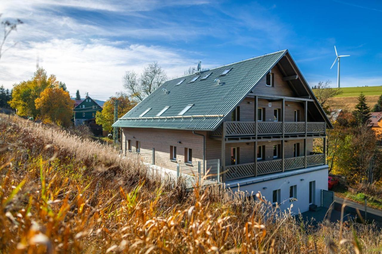 Appartement Krusnohorske Strane à Loučná pod Klínovcem Extérieur photo