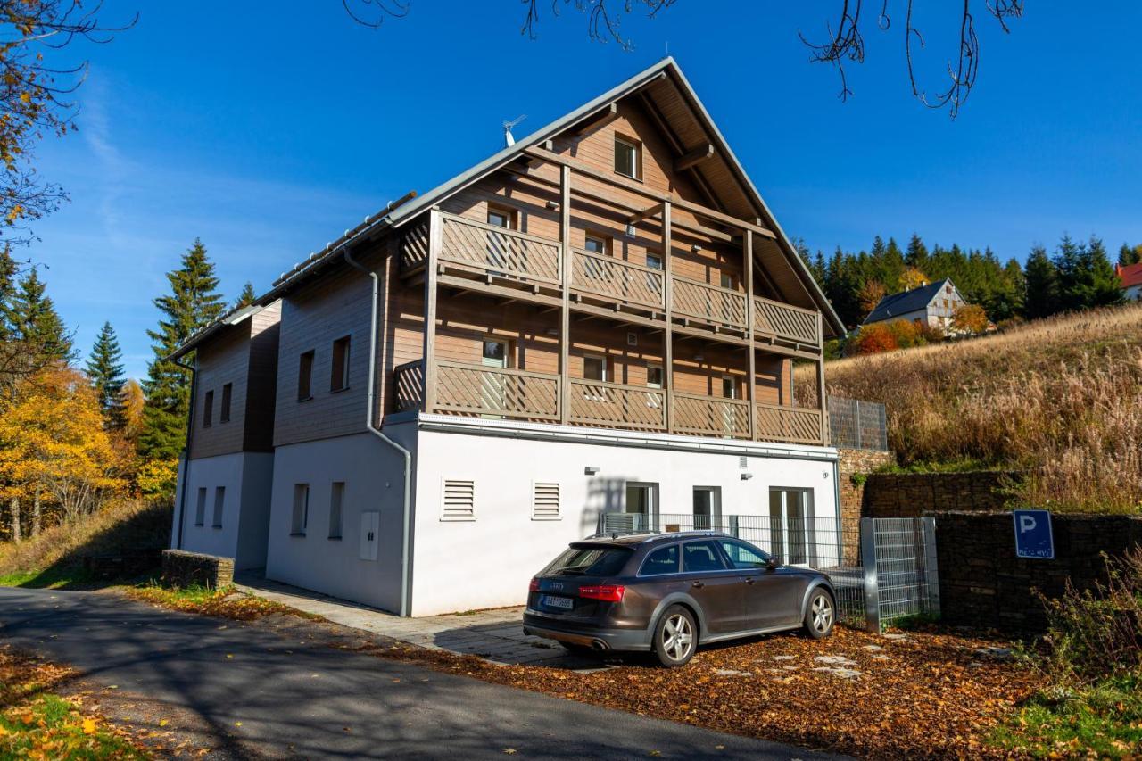 Appartement Krusnohorske Strane à Loučná pod Klínovcem Extérieur photo