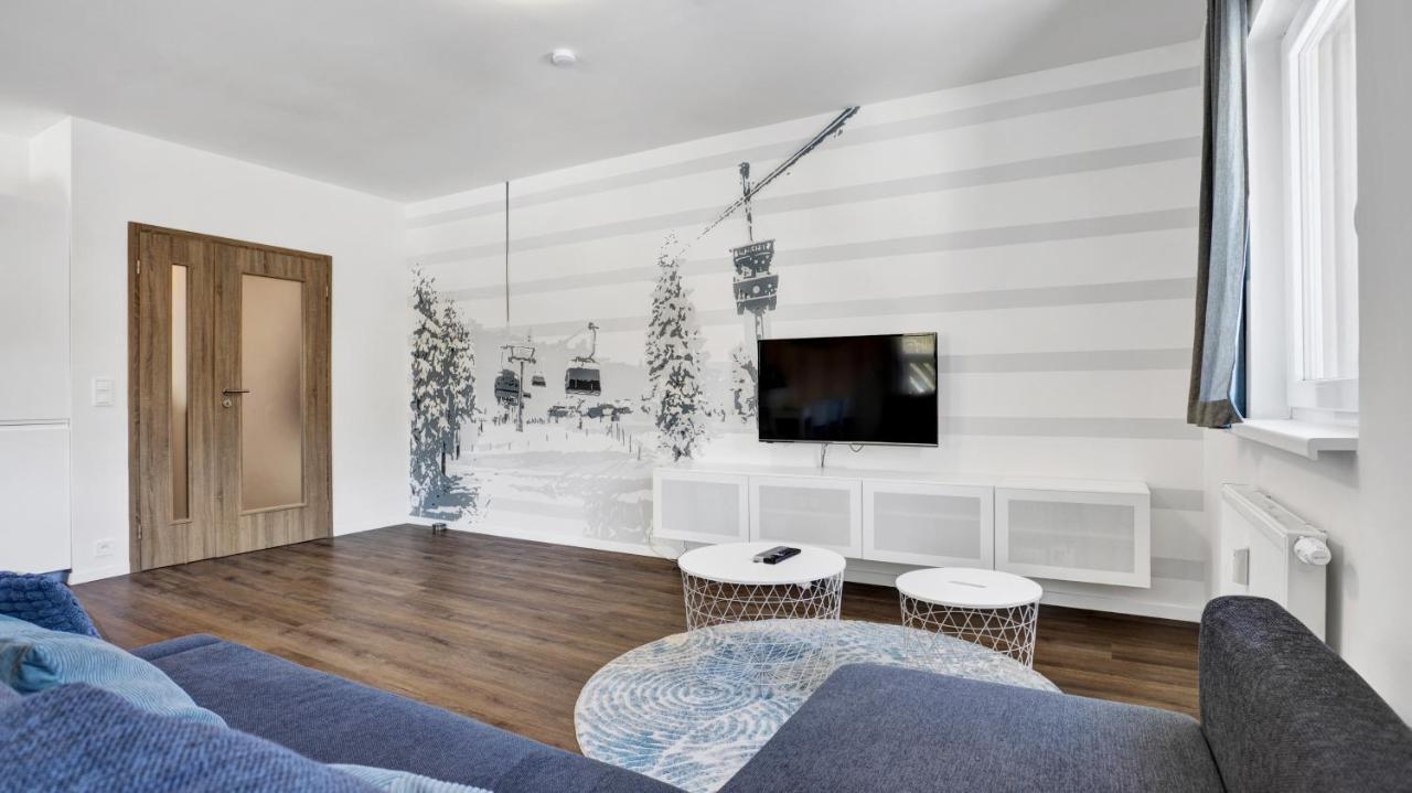 Appartement Krusnohorske Strane à Loučná pod Klínovcem Extérieur photo