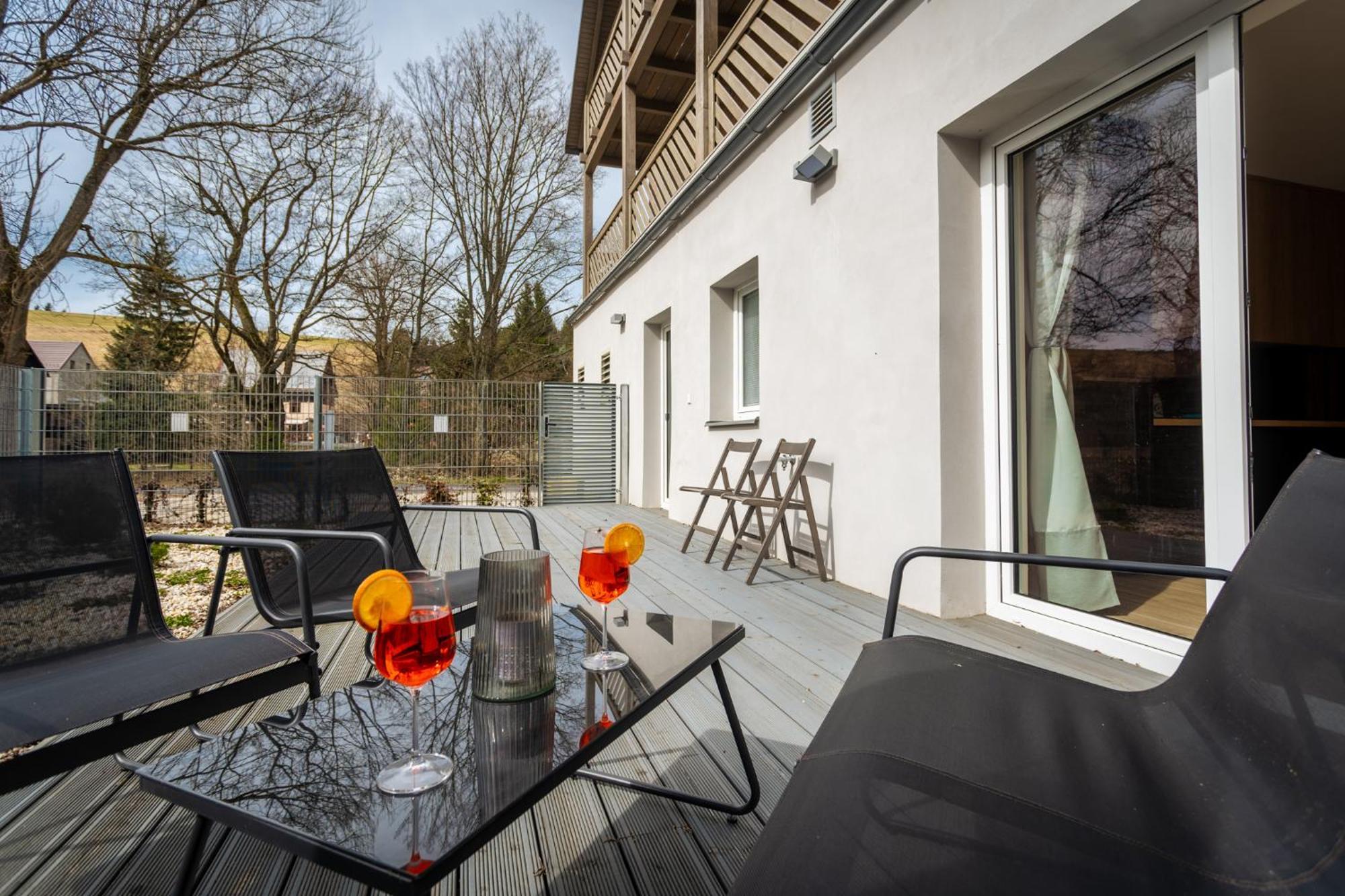 Appartement Krusnohorske Strane à Loučná pod Klínovcem Extérieur photo